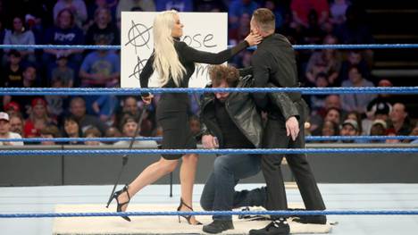Maryse ohrfeigte bei WWE SmackDown Live The Miz statt Dean Ambrose