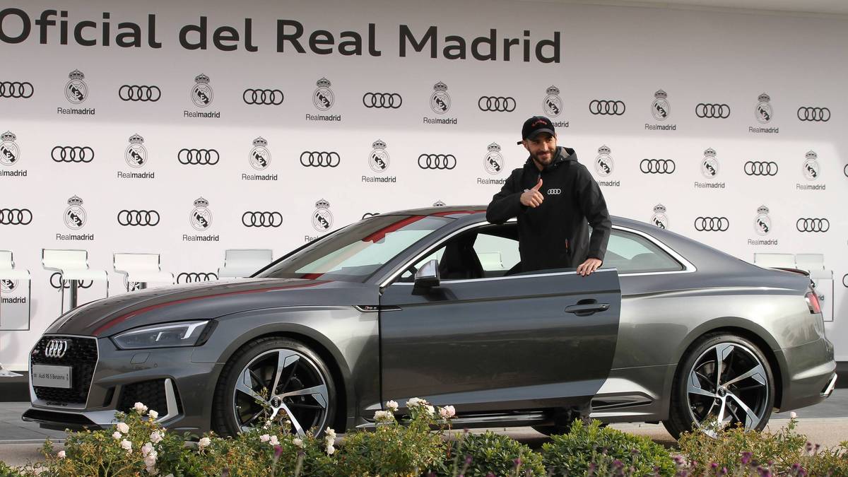 Karim Benzema - Audi RS5 2.9 TFSI, Daytonagrau, 450 PS, Beschleunigung 0-100 km/h in 3,9 s