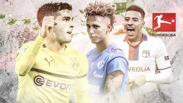 Rekordtransfers der Bundesliga mit Pulisic, Kehrer, Tolisso