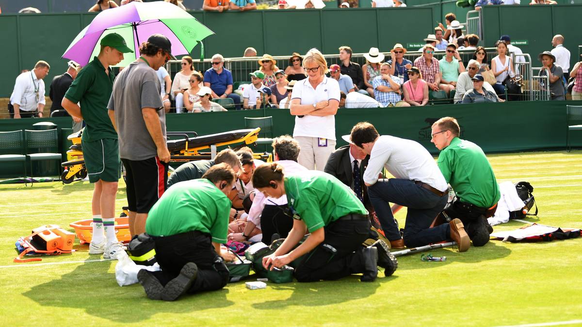 Bethanie Mattek Sands ist am Donnerstag die tragische Figur