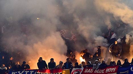 Kroatische Fans zündeten in Mailand Pyrotechnik