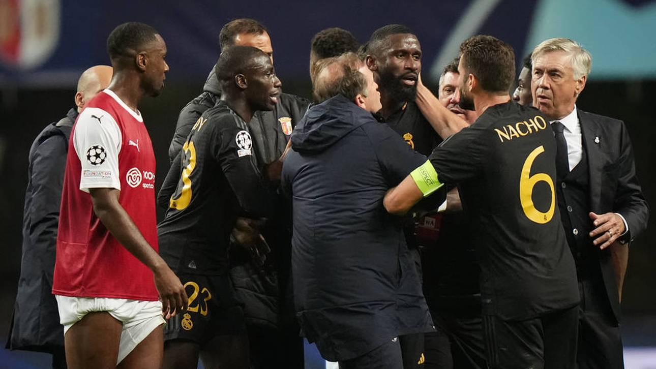 Rüdiger rastet schon wieder aus