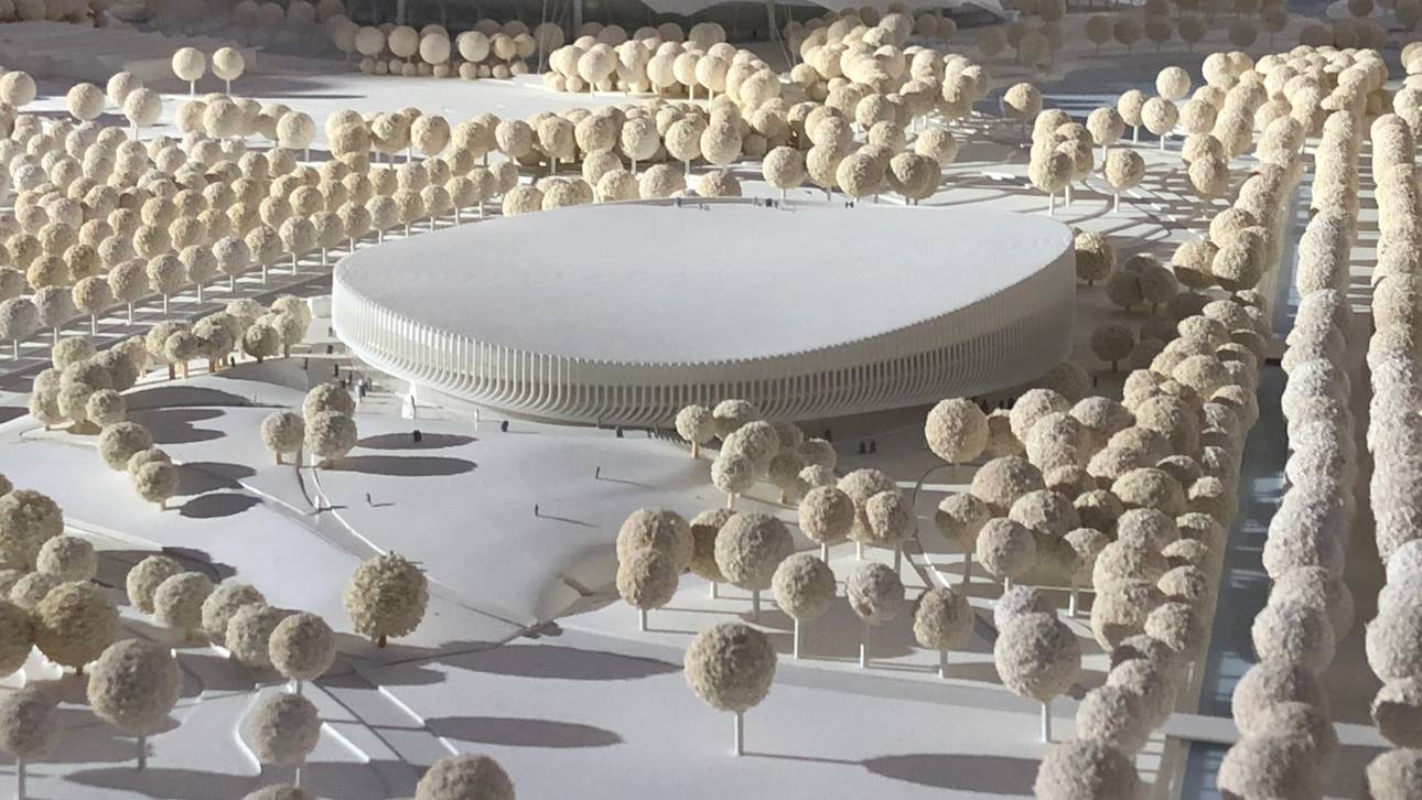 Sportarena in München vorgestellt