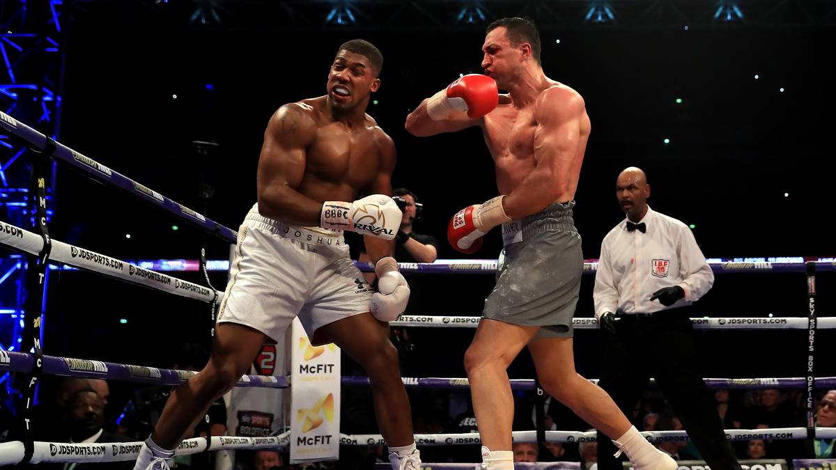 Doch "Dr. Steelhammer", der fortan mit einem Cut über dem Auge weiterkämpft, meldet sich eindrucksvoll zurück. Mit einer satten Rechten...