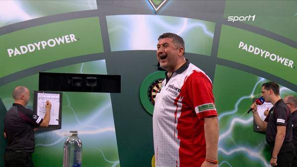 Littler patzt - und Suljovic freut sich wie ein Schneekönig