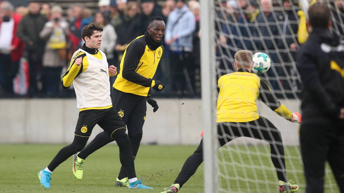 Allerdings merkt man ihm deutlich an, dass er schon länger nicht mehr im Training ist.