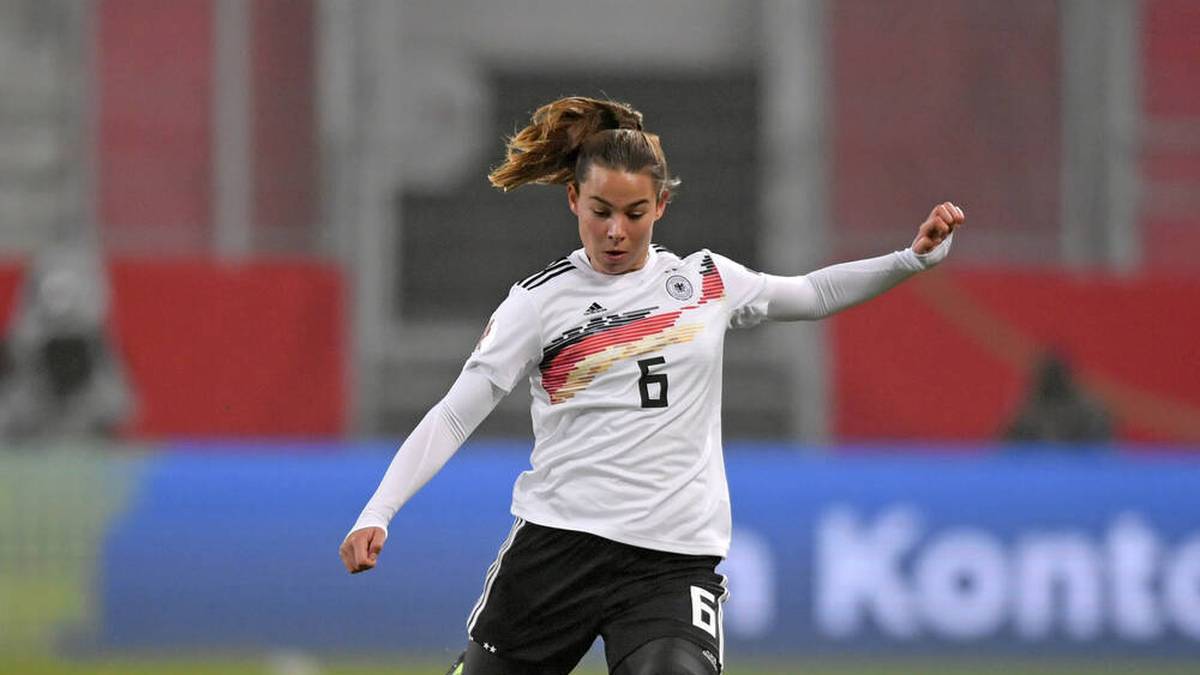 Lena Oberdorf hat in 16 Länderspielen zwei Tore erzielt