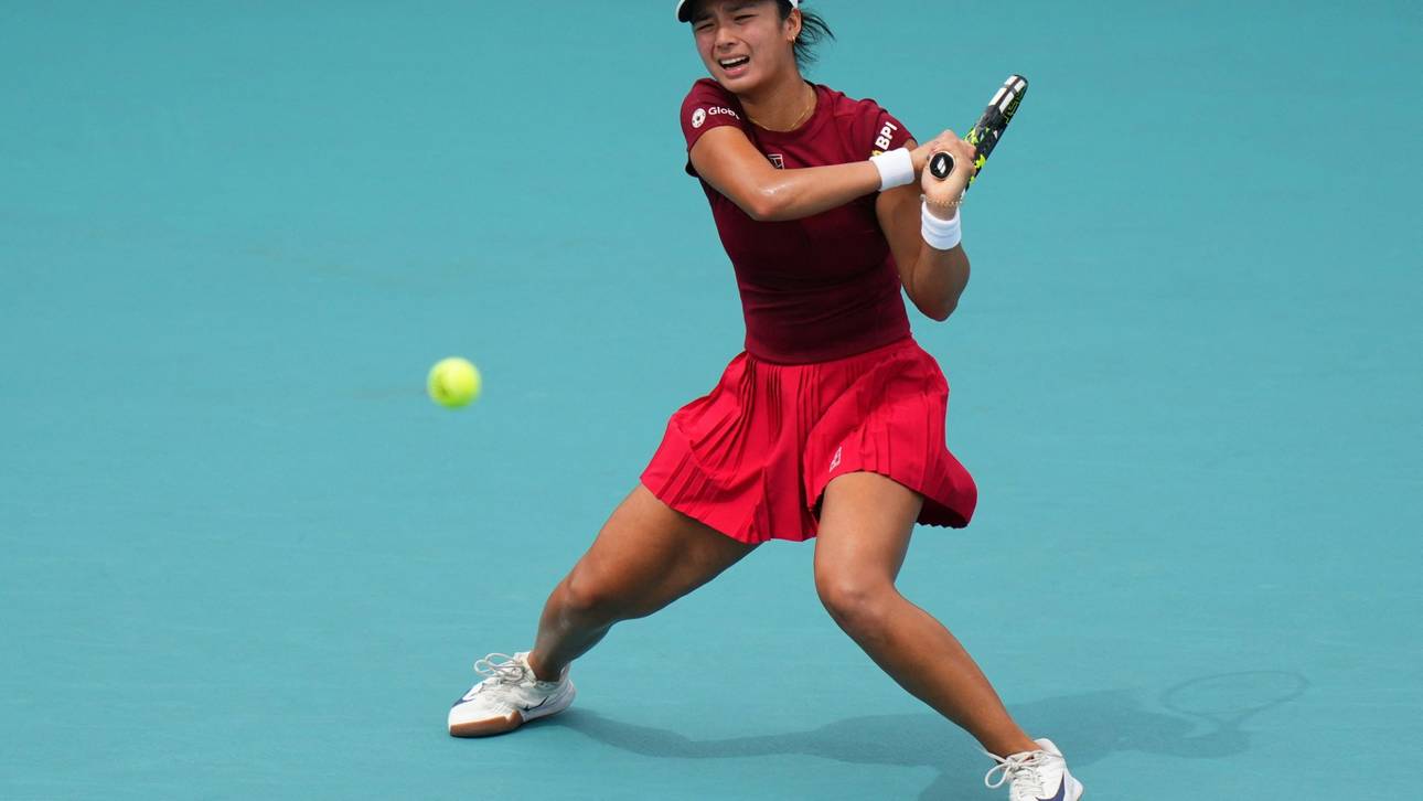 Teenie Eala schlägt auch Swiatek