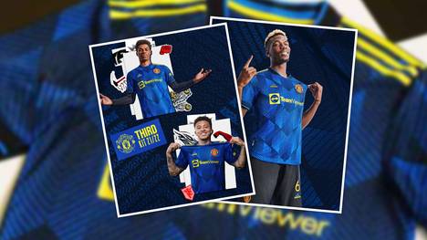 Manchester United hat das dritte Trikot für die neue Saison vorgestellt. Für das Design, das ein Detail im Muster beinhaltet, gibt es Lob von den Fans.