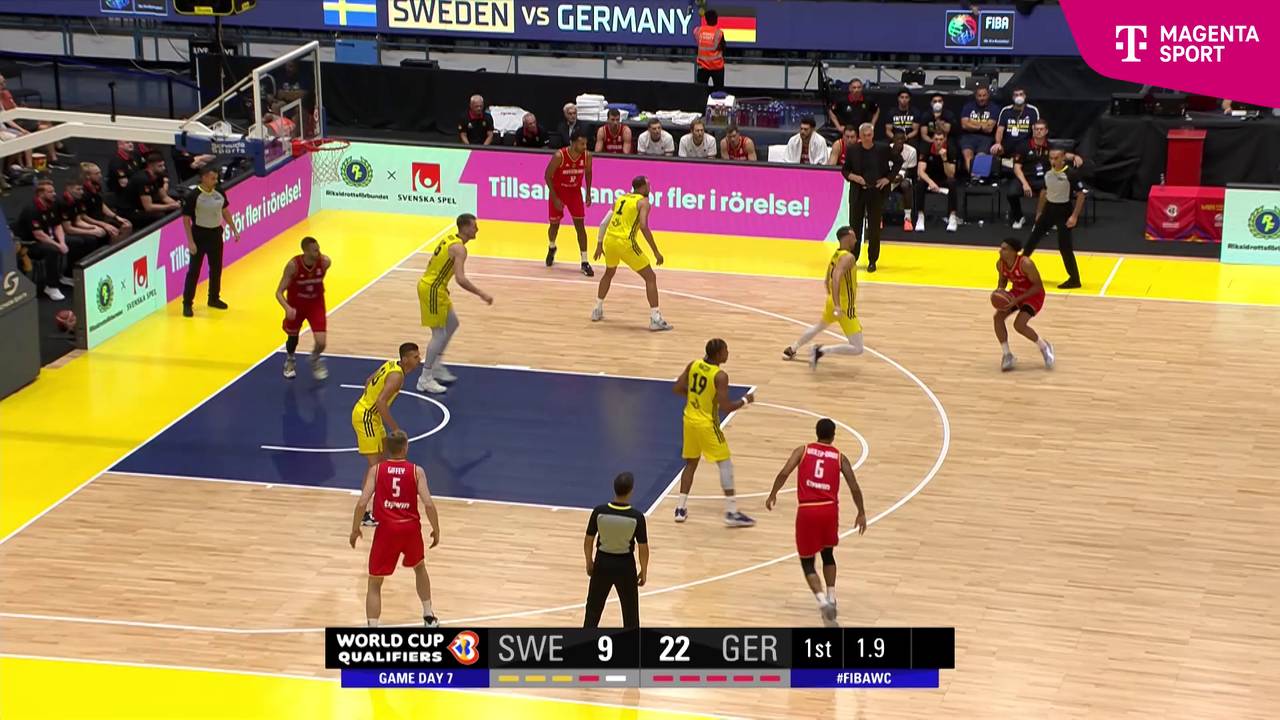 Basketball-WM-Quali: Deutschland gegen Schweden