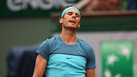Rafael Nadal muss die French Open beenden