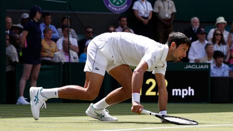 Novak Djokovic hat rund um Wimbledon derzeit nicht nur auf dem Platz zu kämpfen