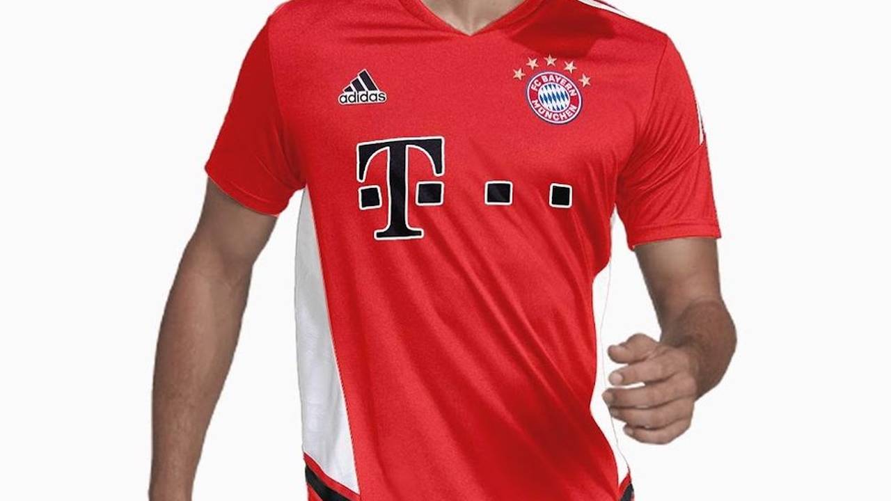 FC Bayern: Neues Heimtrikot für 2022/23 geleakt - Logos künftig in Schwarz?