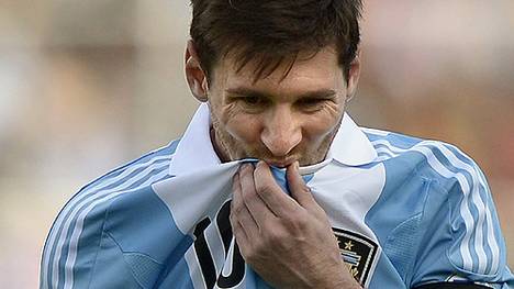 Lionel Messi kann beim Test gegen Deutschland nicht mitwirken