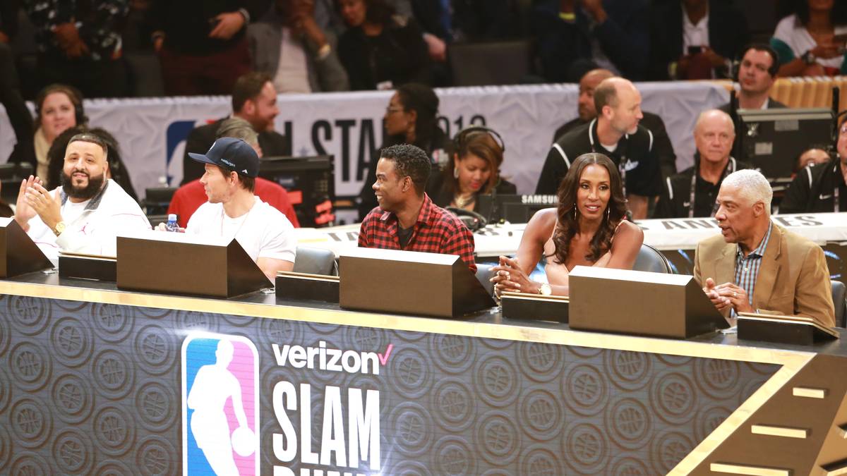 Celebrities At The 2018 State Farm All-Star Saturday Night