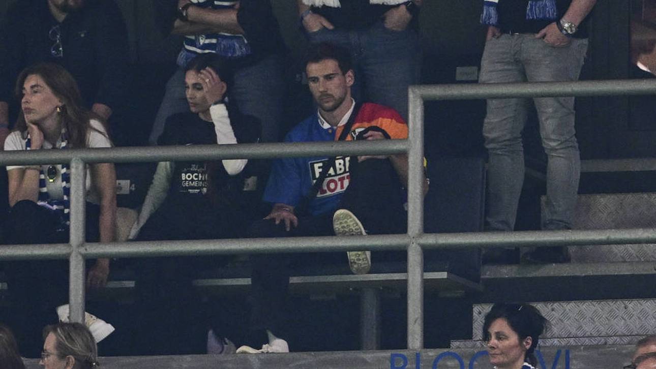 Leon Goretzka unterstützt den VfL Bochum im Relegationsspiel gegen Fortuna Düsseldorf