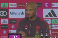 Vincent Kompany äußert sich auf der Pressekonferenz vor dem Kracher gegen Leverkusen über Youngster Mathys Tel und dessen Rolle beim FC Bayern München.