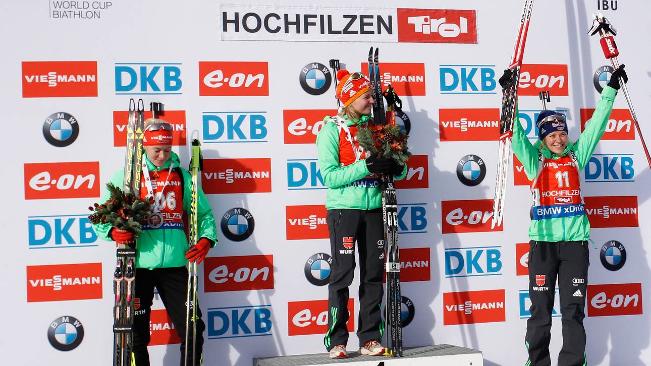 Deutscher Dreifachsieg in Hochfilzen