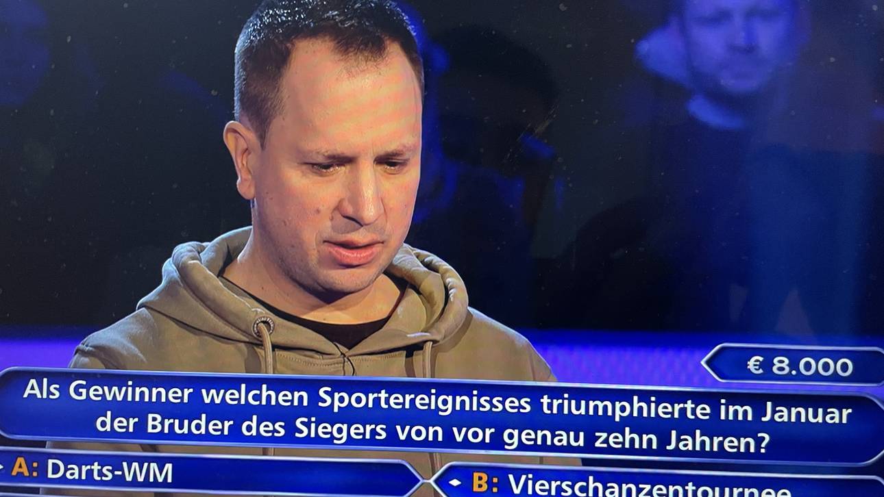Sport-Frage bei „Wer wird Millionär?“