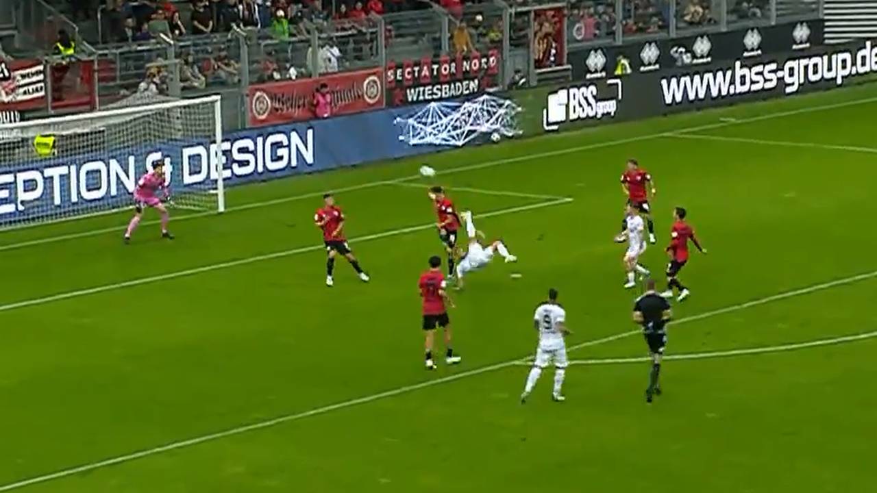 Wehen Wiesbaden - SV Waldhof Mannheim (Highlights)