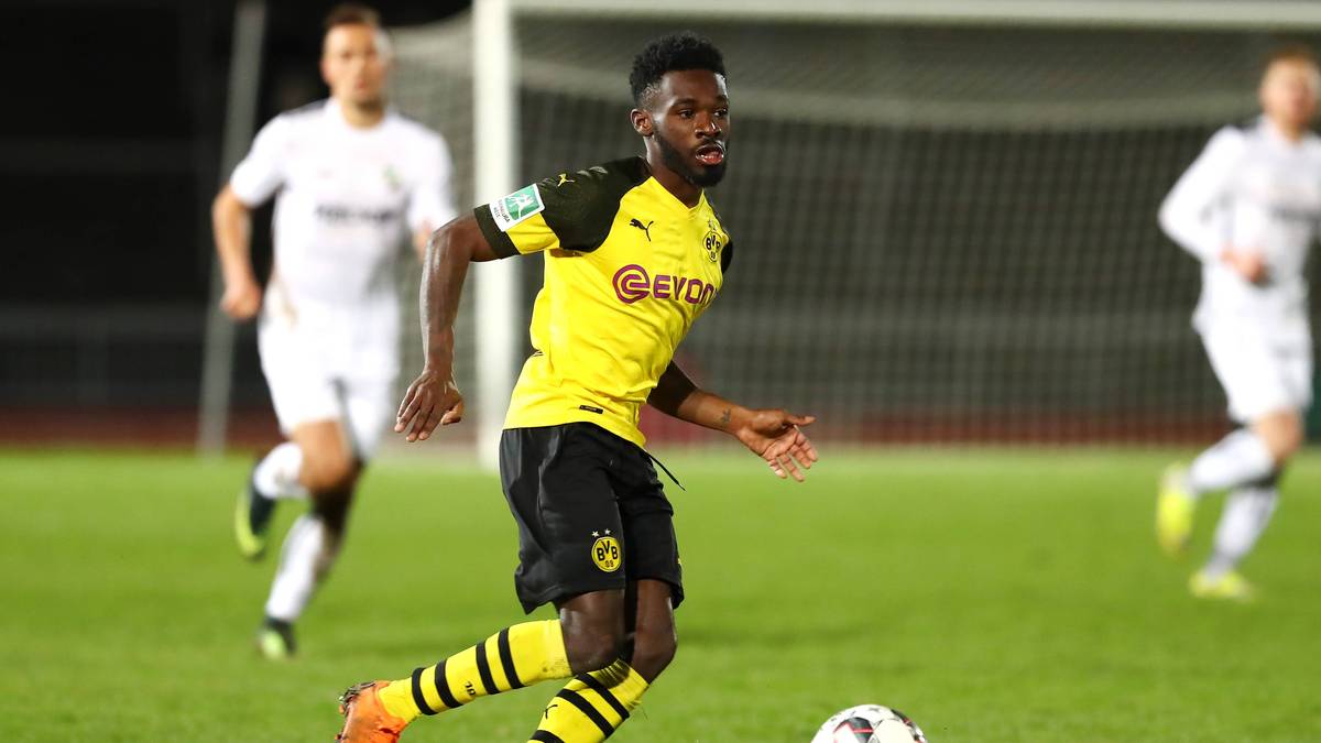 JOSEPH BOYAMBO: Der Knipser kommt bereits auf neun Tore in der laufenden Regionalliga-Saison und ist damit der Top-Torschütze bei Dortmund. Der Linksfuß mit kongolesischen Wurzeln ist vor allem pfeilschnell