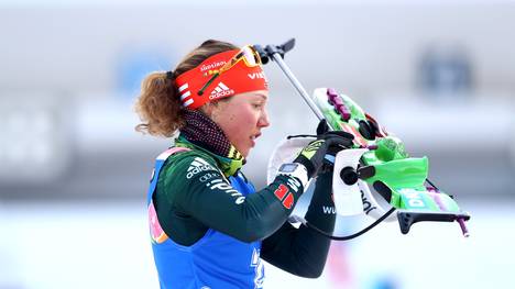 Laura Dahlmeier präsentierte sich im Sprint-Rennen am Holmenkollen in schwacher Form