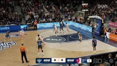 Spiel Highlights zu MLP Academics Heidelberg - Fitness First Würzburg Baskets