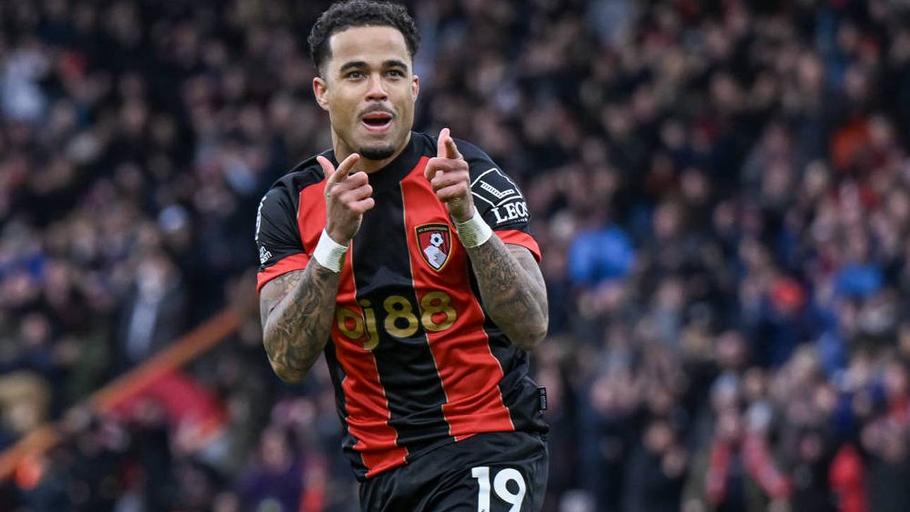 Justin Kluivert ist Bournemouths Top-Torjäger