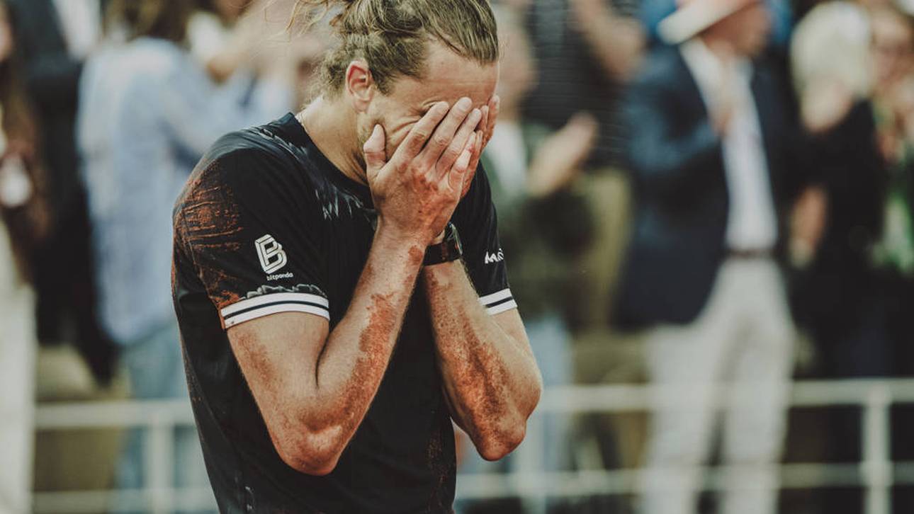 Alexander Zverev konnte sein Glück nach dem French-Open-Titel kaum fassen