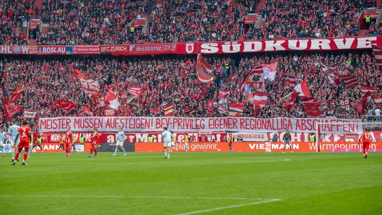 DFB-Zoff: Bayern-Fans setzen Zeichen