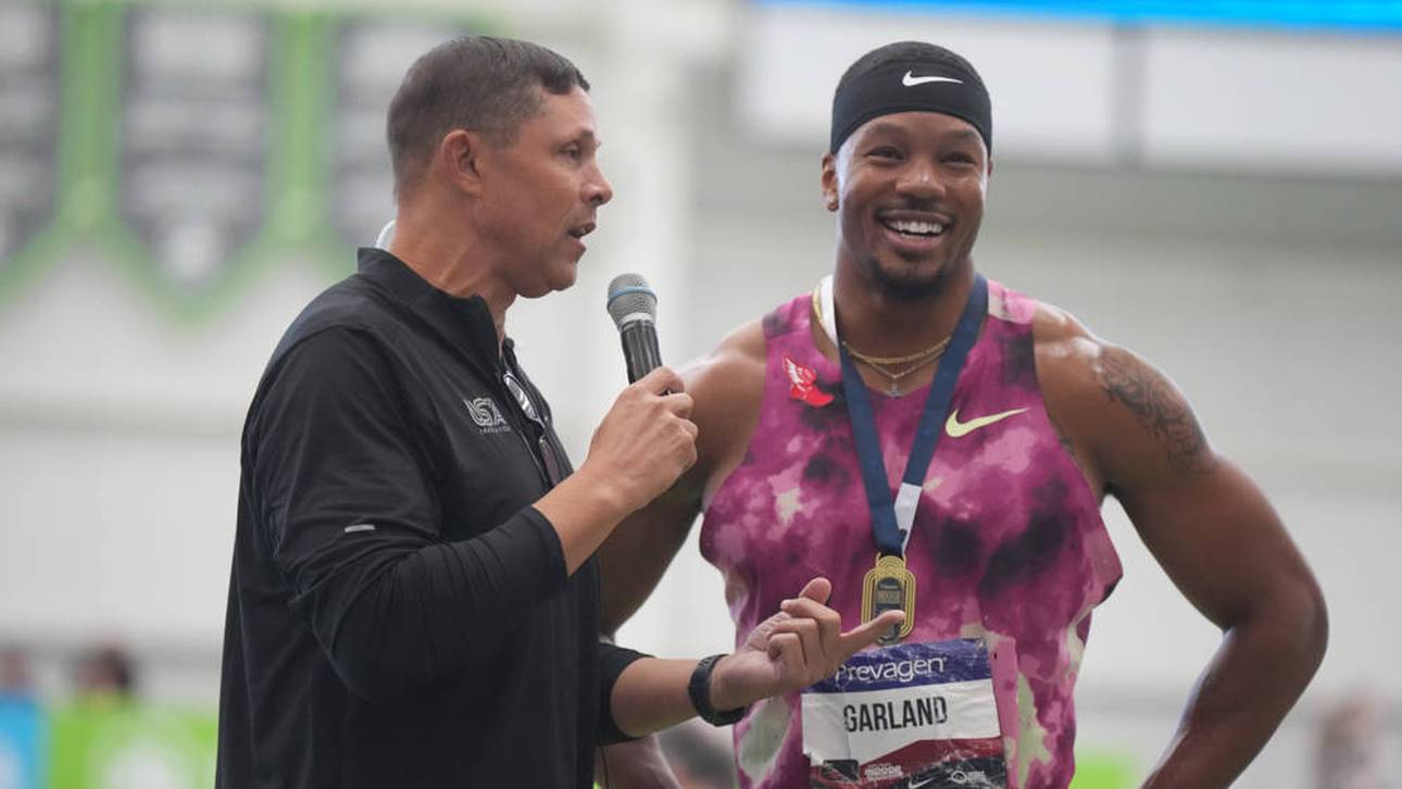 Dan O'Brien bei einem Interview mit Kyle Garland