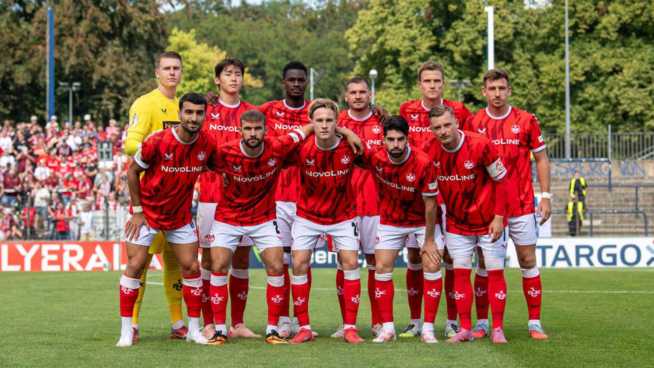 Der 1. FC Kaiserslautern siegte im Pokal deutlich