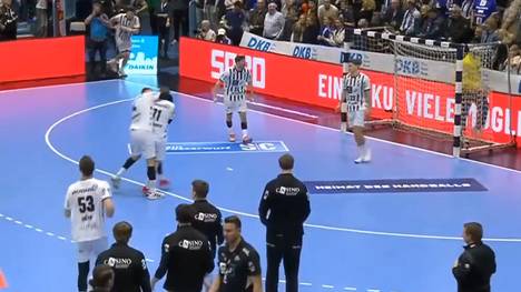 Die Highlights der Partie VfL Gummersbach - THW Kiel aus der Handball-Bundesliga im Video