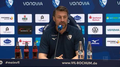 Nach dem Bundesliga-Spiel gegen Bayer Leverkusen spricht Bochum-Trainer Heiko Butscher über die BVB-Niederlage gegen Mainz.