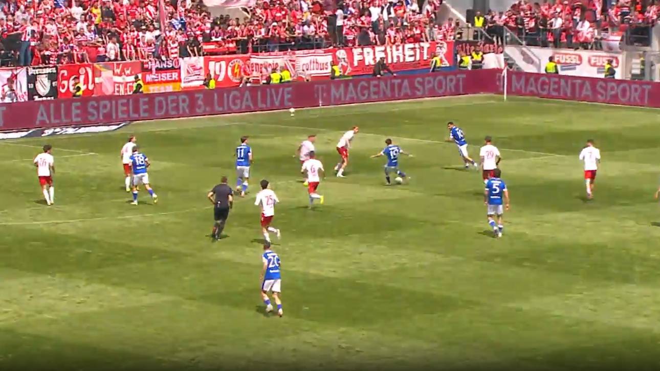 In der Nachspielzeit! So sichert sich Cottbus den Aufstieg