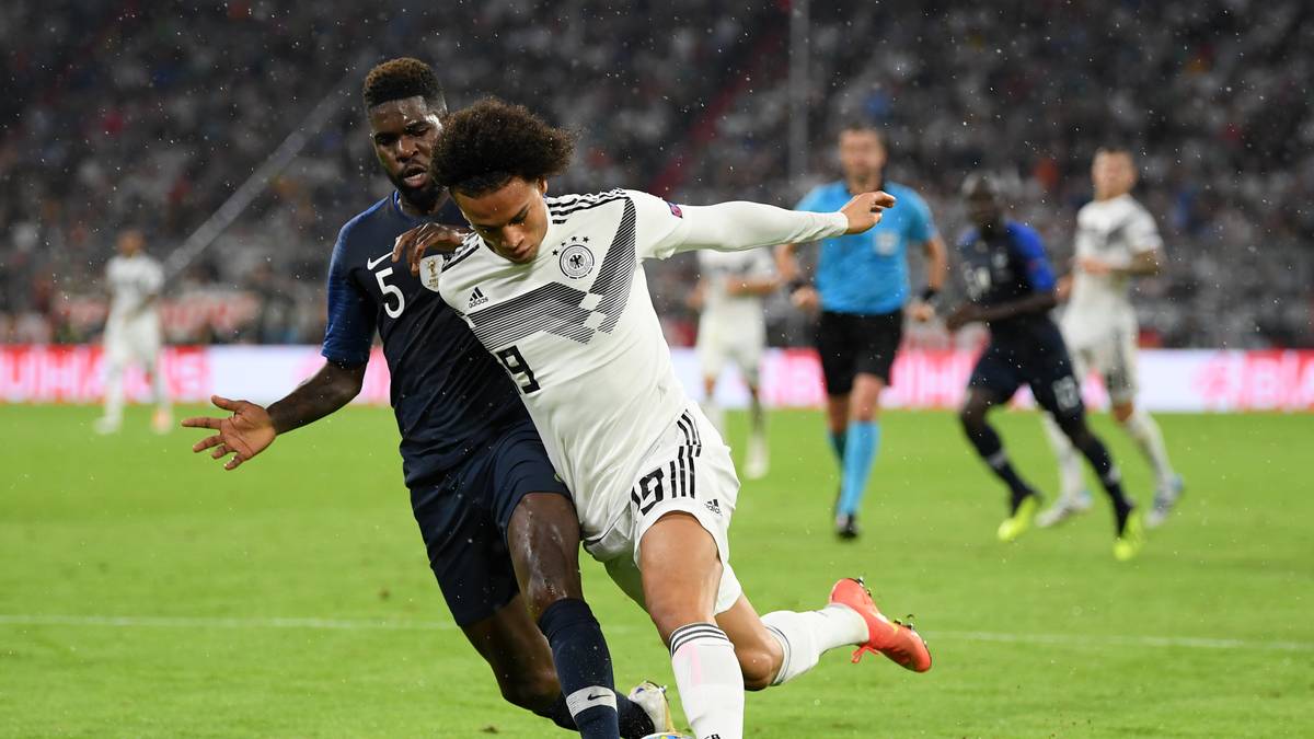 LEROY SANE (ab 83.): Zurück in der Nationalmannschaft, deutet seinen Spielwitz und seine Schnelligkeit an, kann sich in der kurzen Zeit aber nicht mehr auszeichnen. SPORT1-Note: Ohne Bewertung