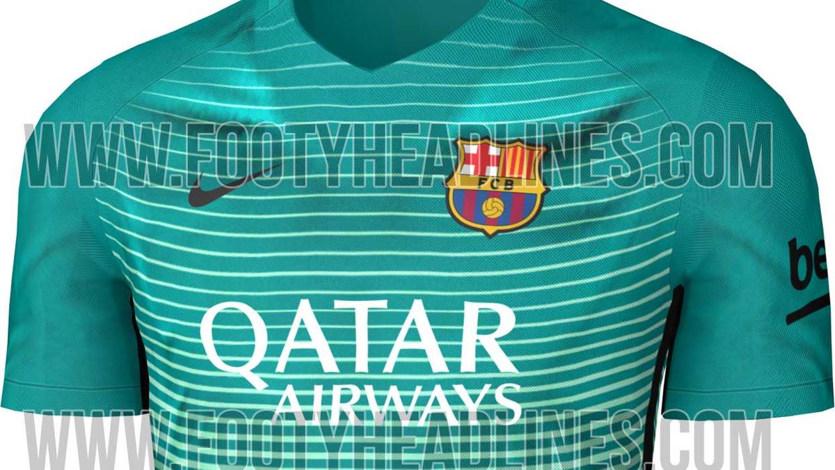 Die Spezialisten für Trikot-Leaks berichten mit Verweis auf ein Video zum neuen Pro Evolution Soccer 2017, dass dies das neue Ausweichtrikot der Katalanen sein soll