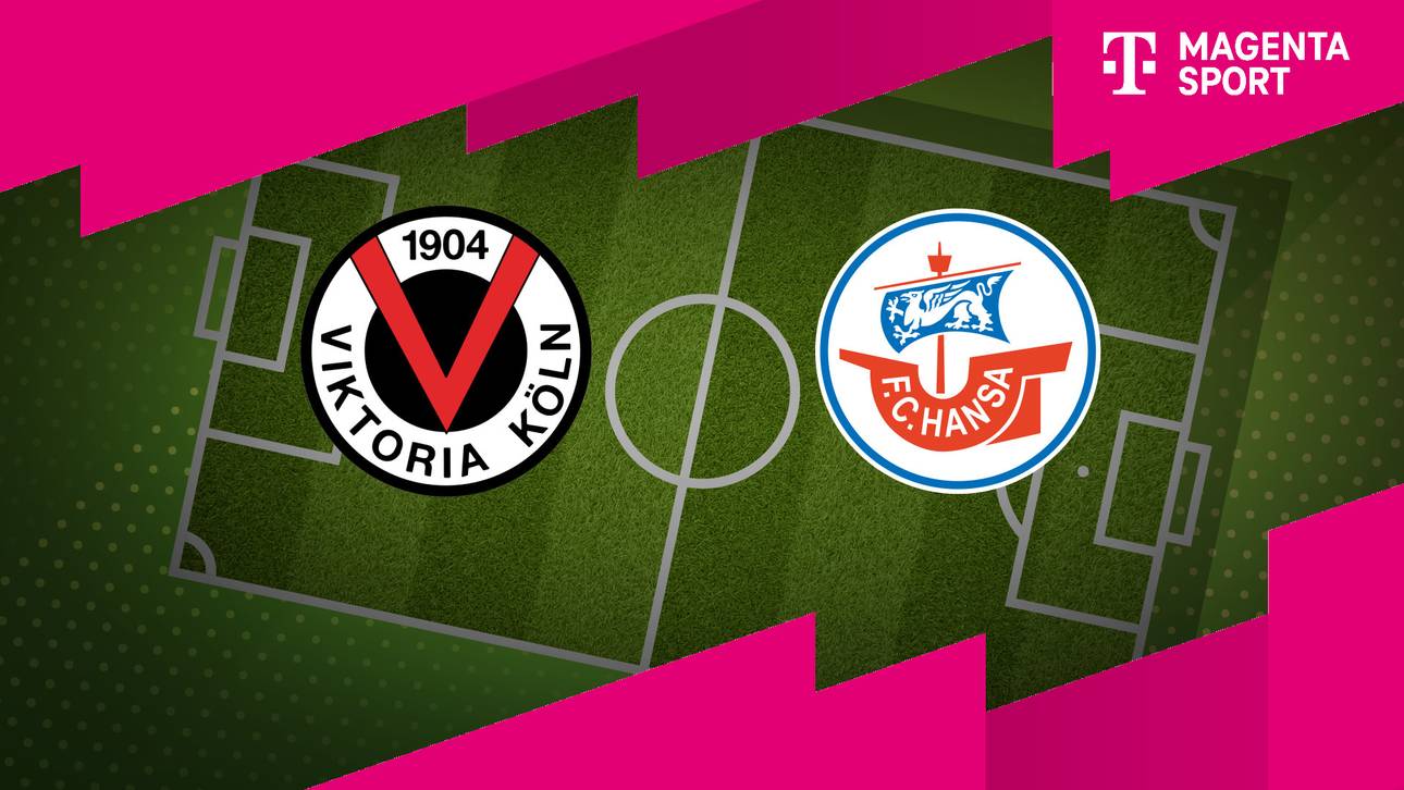 FC Viktoria Köln – Hansa Rostock (Highlights)