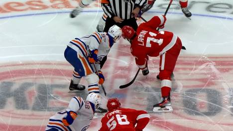 Die Detroit Red Wings mit Moritz Seider spielen gegen die Edmonton Oilers mit Superstar Leon Draisaitl.
