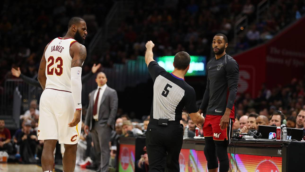 Historischer Ausraster von LeBron