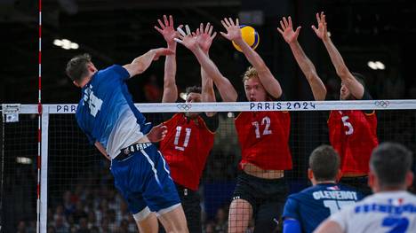 Die deutsche Volleyballer scheiterten an Frankreich