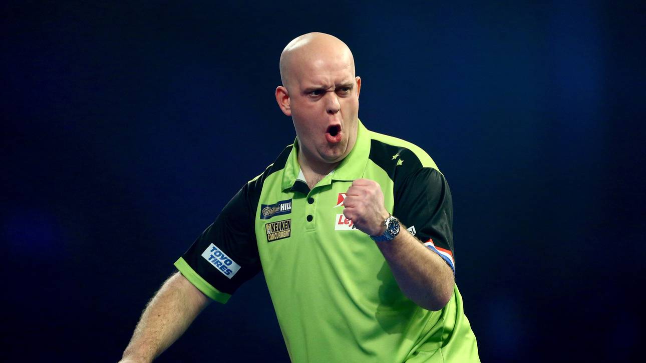Taylor und MvG bei Promi-Darts-WM