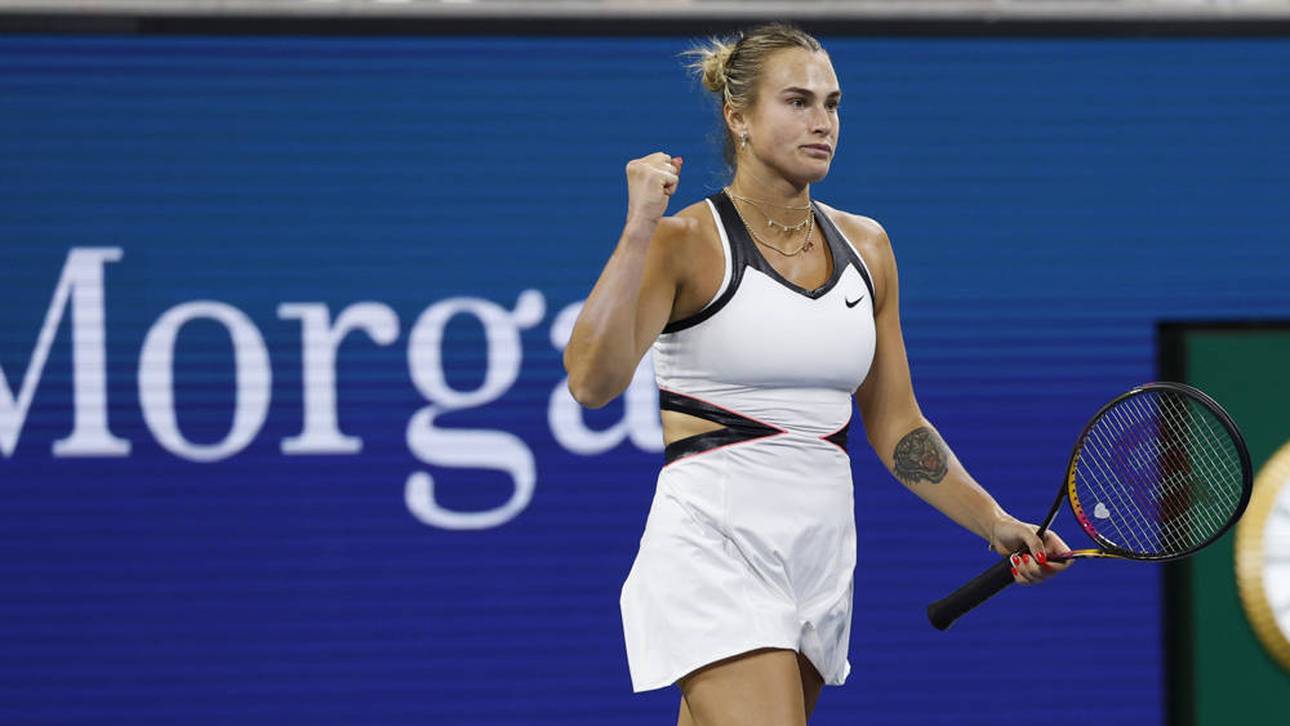 Sabalenka locker im Viertelfinale