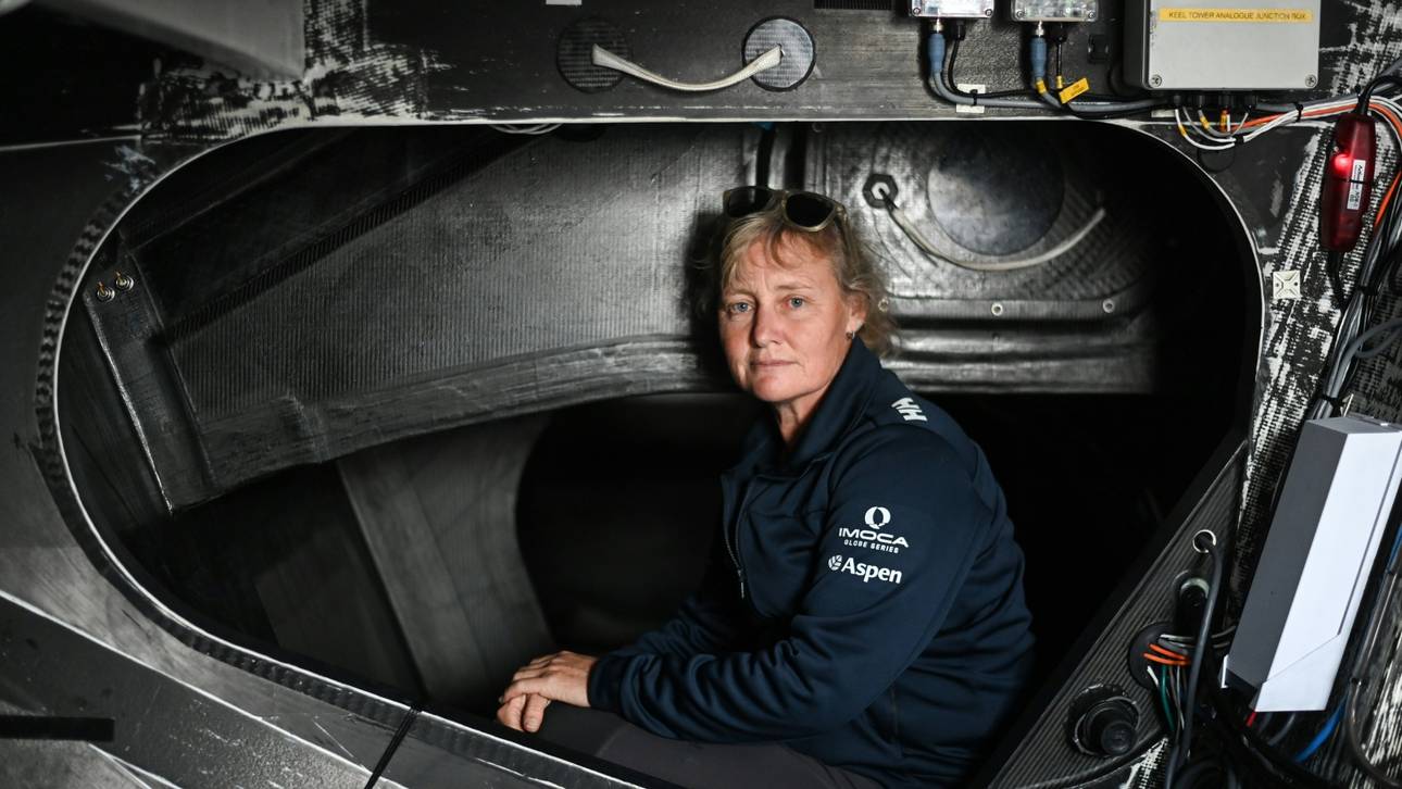 Mastbruch bei der Vendee Globe: Britin Hare muss aufgeben