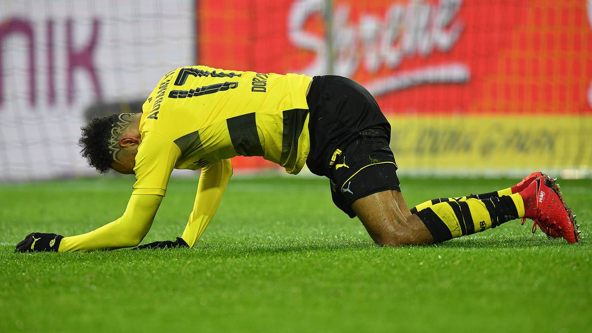 Pierre-Emerick Aubameyang steht noch bis 2020 bei Borussia Dortmund unter Vertrag