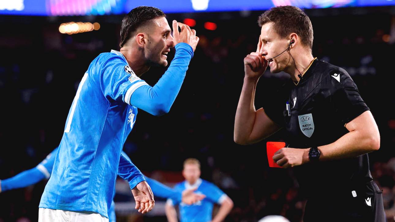 Kuriose Szene um deutschen Schiri