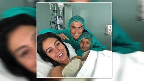 Cristiano Ronaldo freut sich über die Geburt seine Tochter