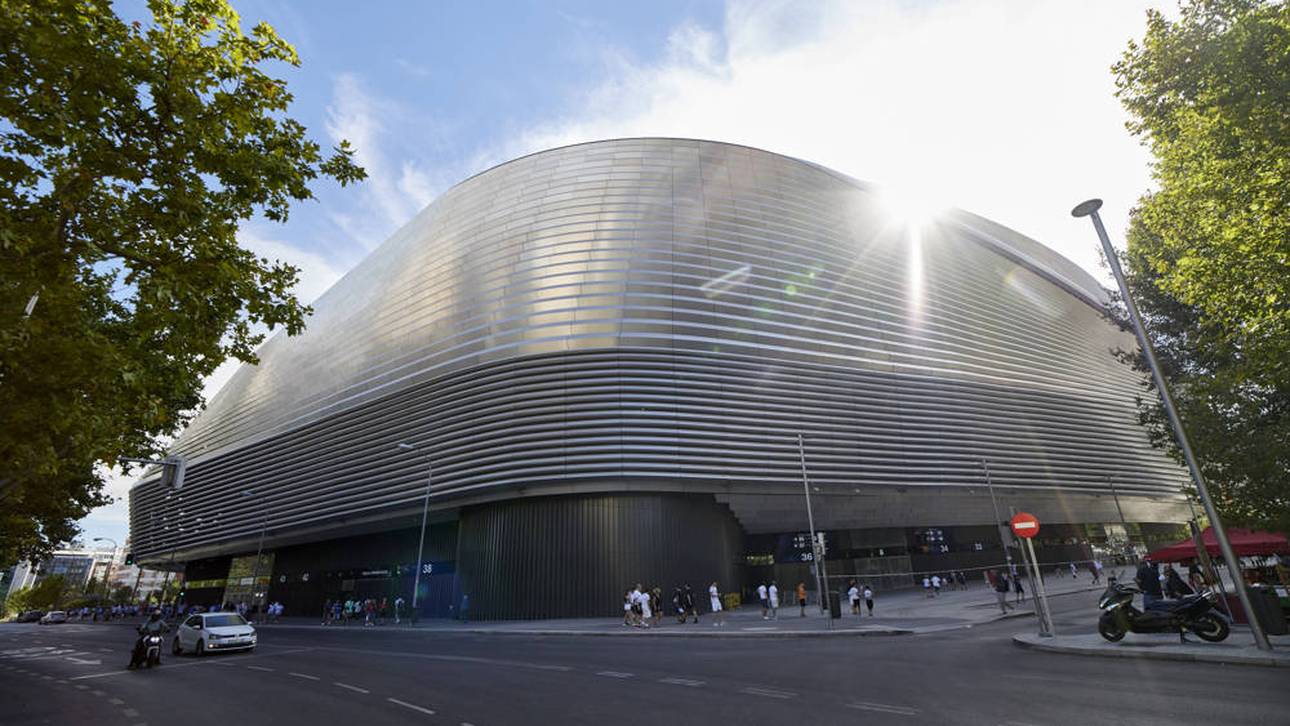 Bernabéu wird zum Tennisstadion