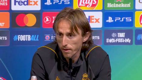 Bei den Buchmachern und Experten gilt Real Madrid aufgrund der individuellen Klasse und Endspielerfahrung als klarer Favorit im CL-Finale. Luka Modrić ist da aber etwas anderer Meinung.