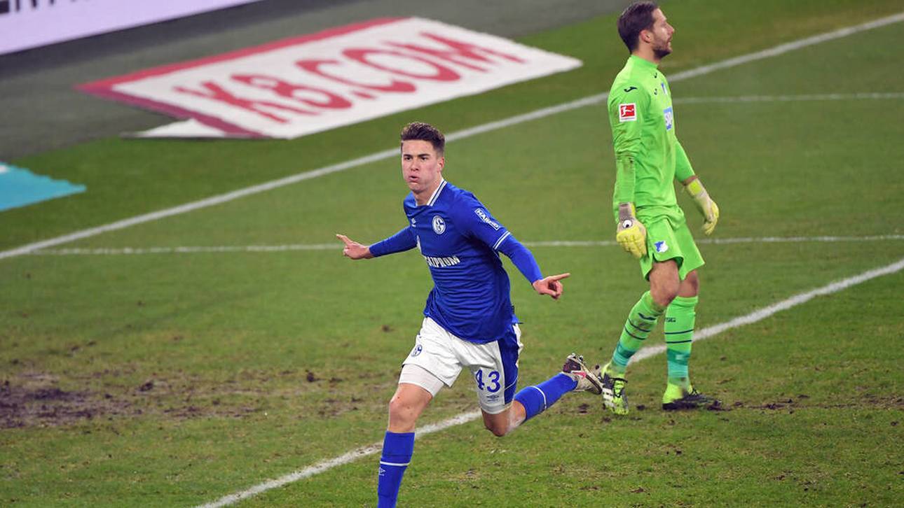 Gala für die Geschichtsbücher: Matthew Hoppe schnürte 2021 einen Dreierpack für Schalke gegen Hoffenheim